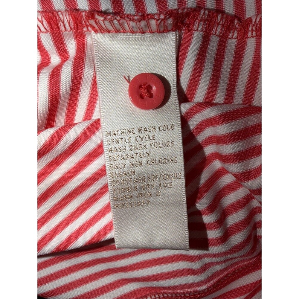 EP Pro Tour Tech Polyester Polo Golf Shirt Women Size XL Striped Performance - Picture 6 of 10